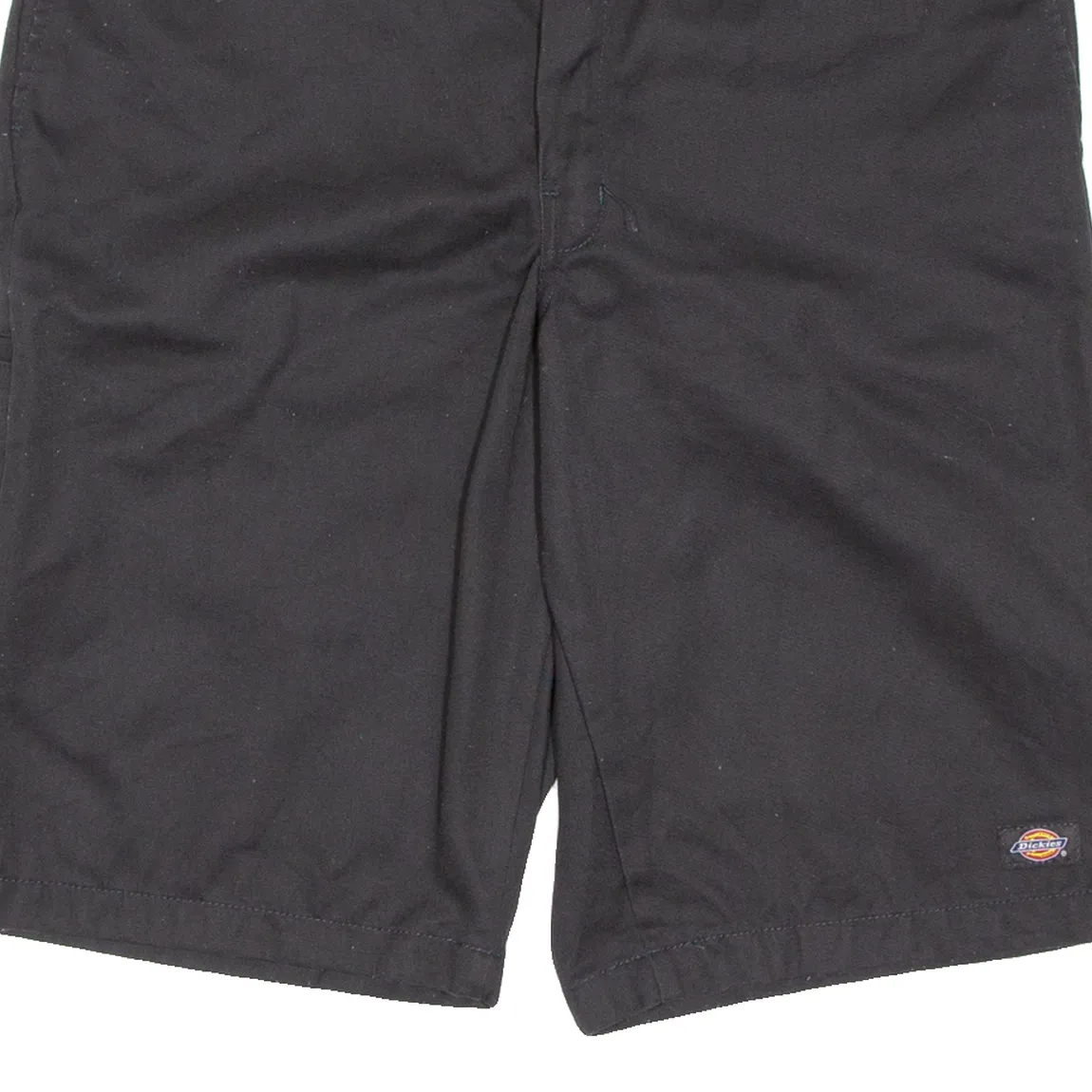 DICKIES Mens Workwear Shorts Black Relaxed L W36