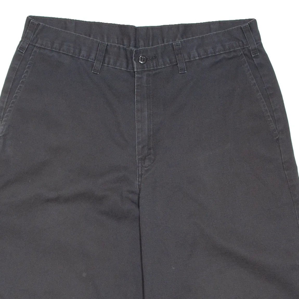 DICKIES Mens Workwear Shorts Black Relaxed M W32