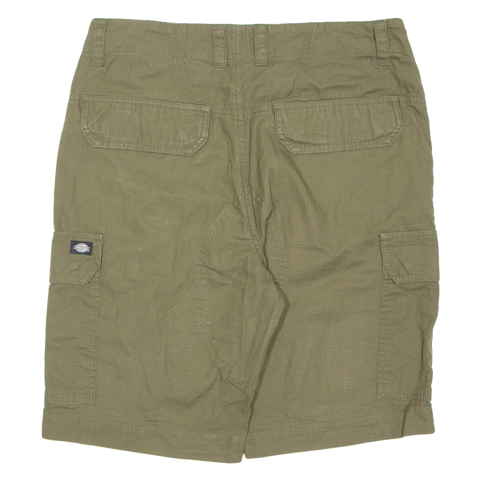 DICKIES Mens Workwear Shorts Green M W34