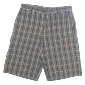 DICKIES Mens Workwear Shorts Grey Plaid M W30