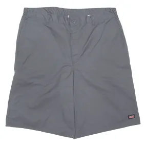 DICKIES Mens Workwear Shorts Grey Relaxed 2XL W40