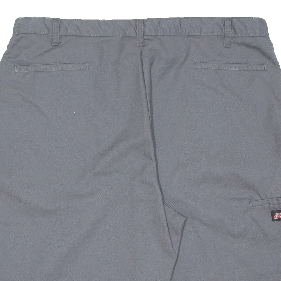 DICKIES Mens Workwear Shorts Grey Relaxed 2XL W40