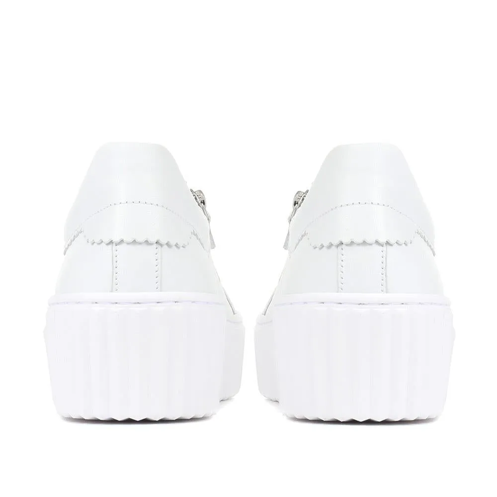 Dolly Leather Platform Trainers - GAB35502 / 321 585