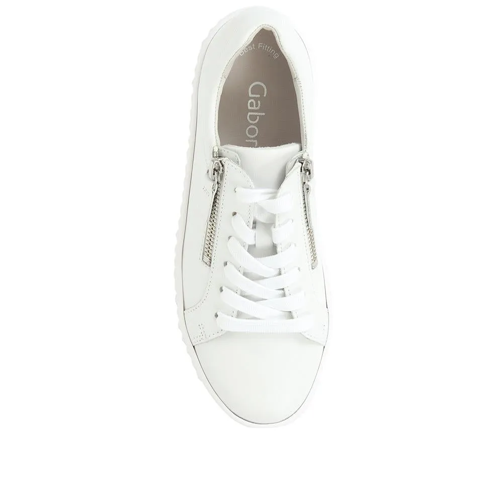 Dolly Leather Platform Trainers - GAB35502 / 321 585