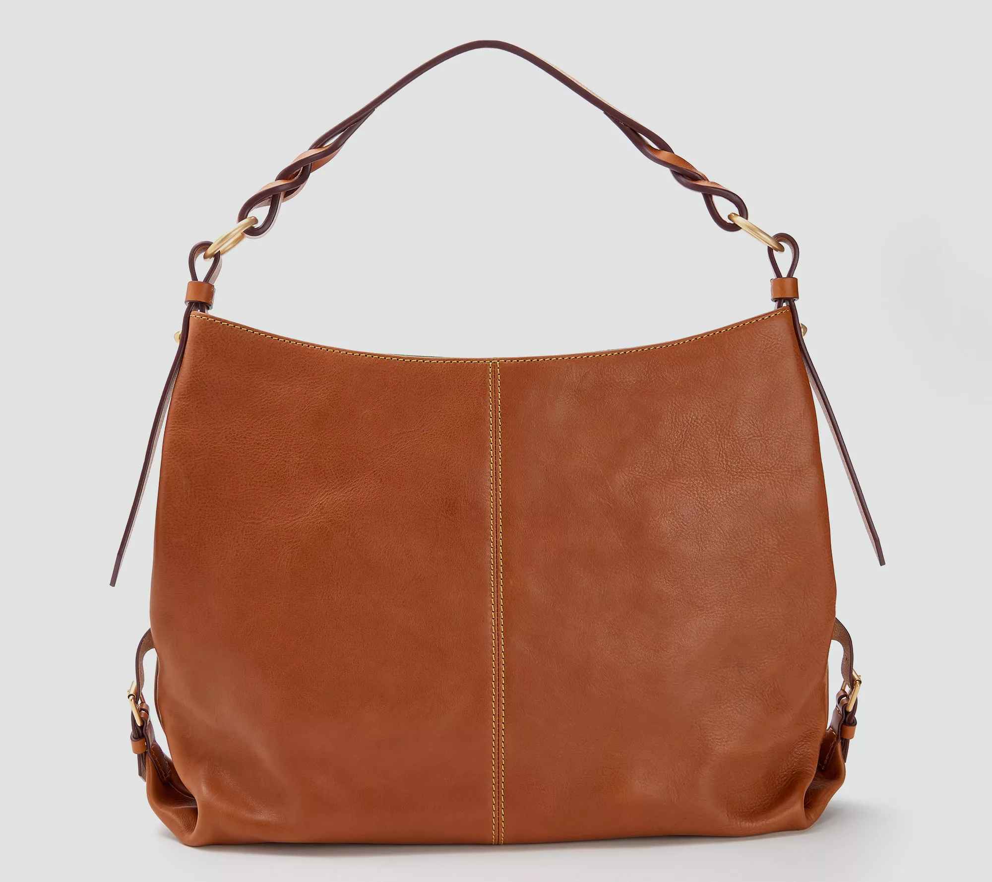 Dooney & Bourke Florentine Leather Twist Sac Shoulder Bag