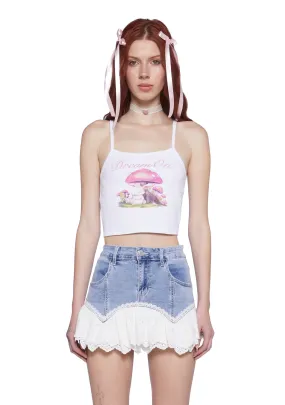 Dream On Mushroom Tank Top-