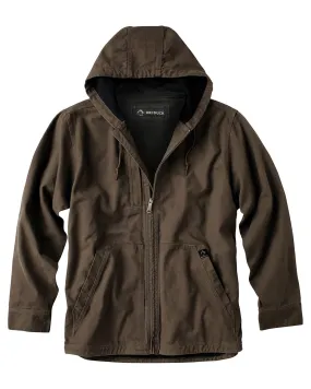 Dri Duck DD5090T Men 100% Cotton 12 oz. Canvas/Polyester Thermal Lining Hooded Tall Laredo Jacket