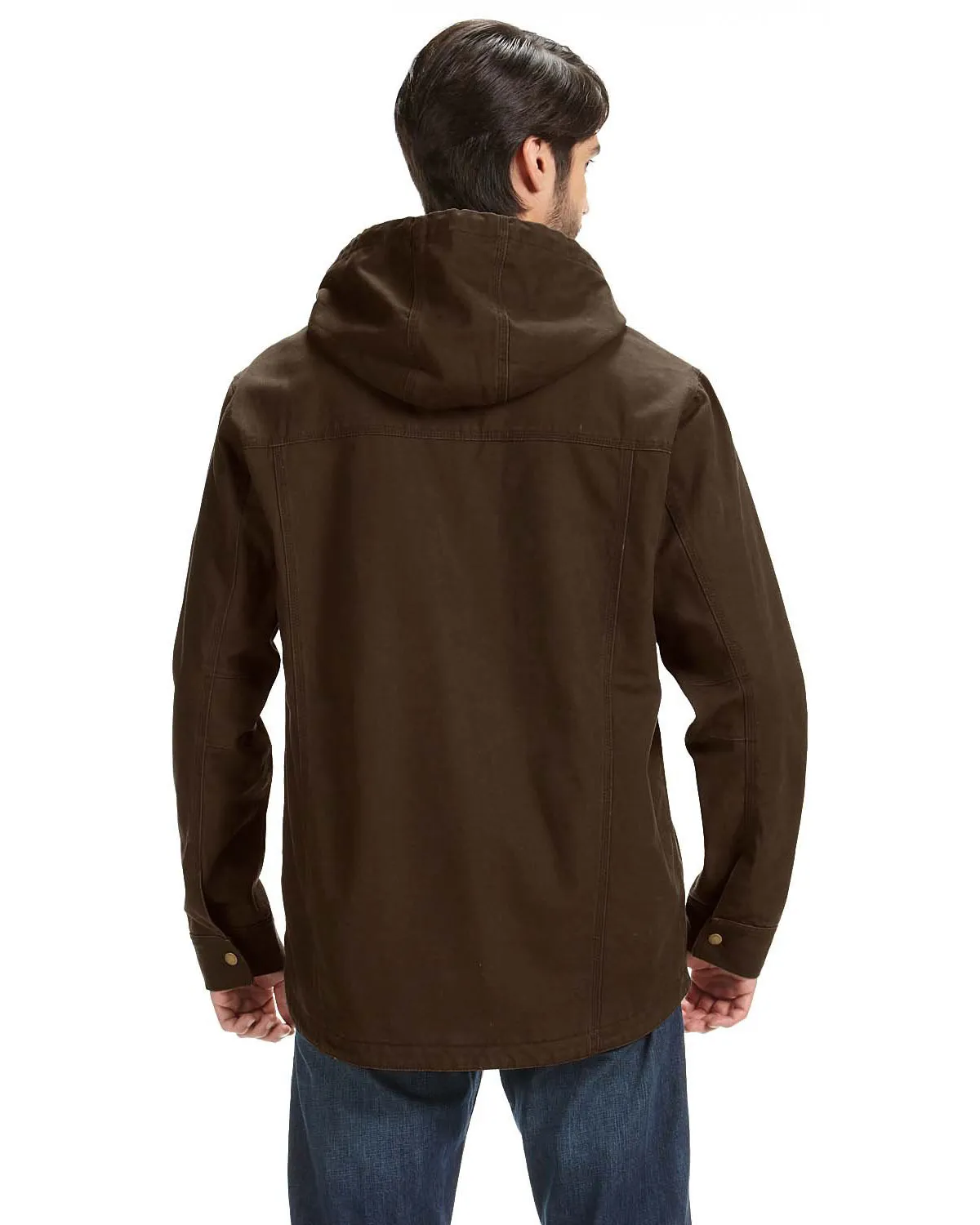 Dri Duck DD5090T Men 100% Cotton 12 oz. Canvas/Polyester Thermal Lining Hooded Tall Laredo Jacket