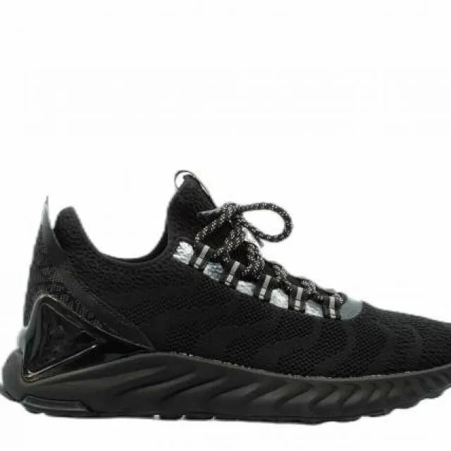 [e91617] mens peak taichi 2.0 black water repellant comfort running sneakers