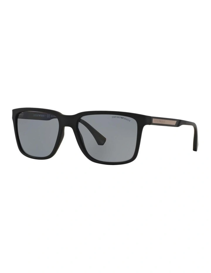 EA4047 Black Polarised Sunglasses