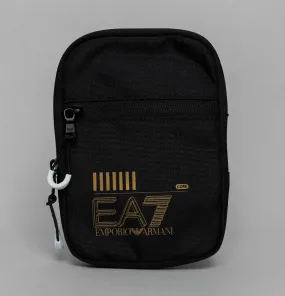 EA7 Mini Train Core Pouch Shoulder Bag Black/Gold