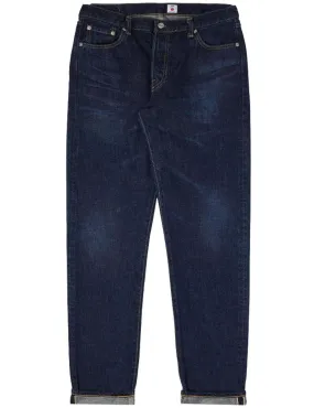 Edwin Regular Tapered Jeans Kaihara Blue Dark Used