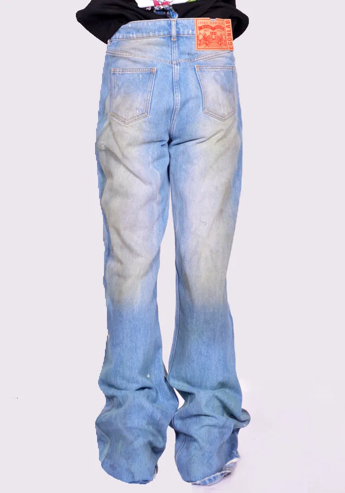 EGONLAB. AW24DN001C SAMY WIDE LEG JEANS (New season FW24)
