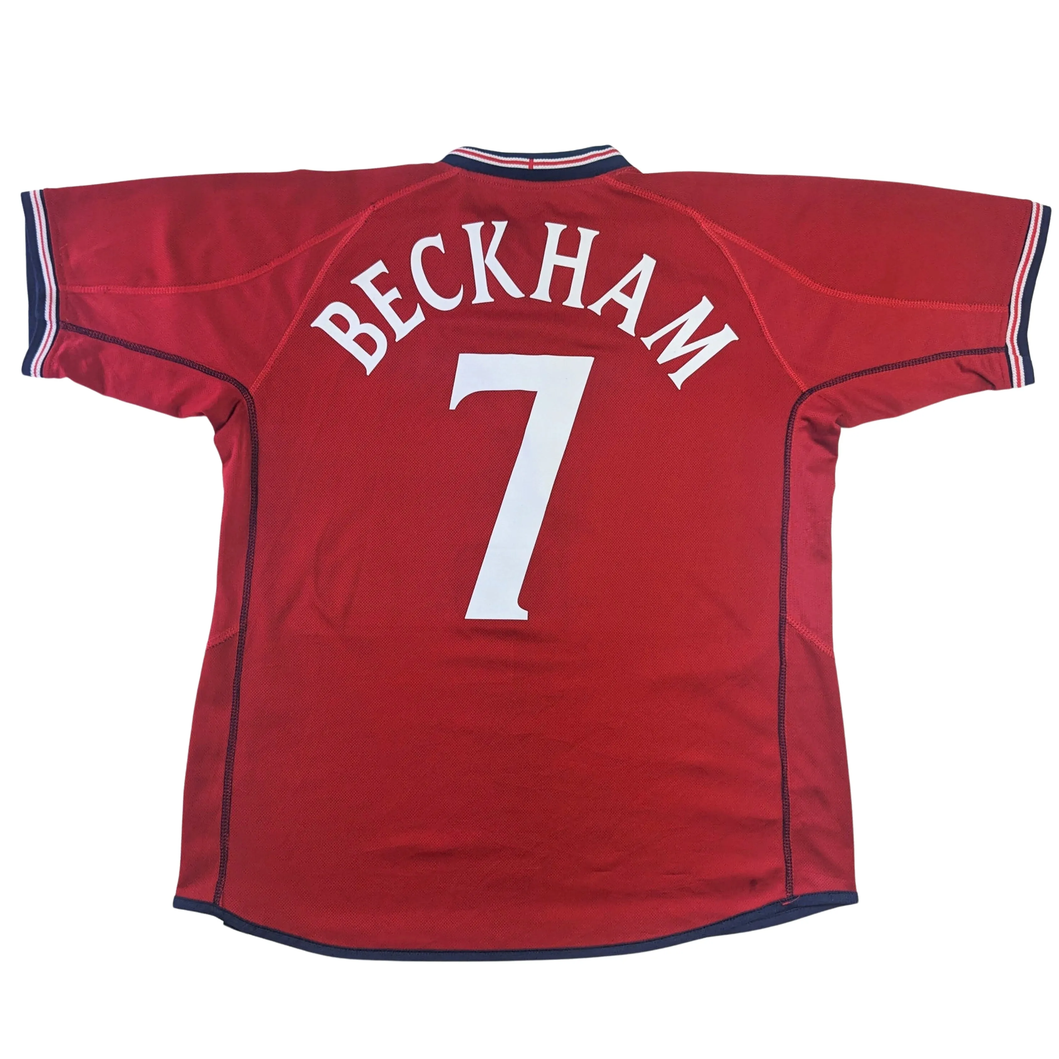 England Beckham Original 2002/2004 Home Football Shirt Large