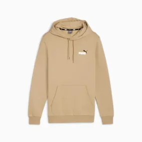 Essentials+ Two-Colour Small Logo Hoodie Men | Prairie Tan | PUMA Men | PUMA 