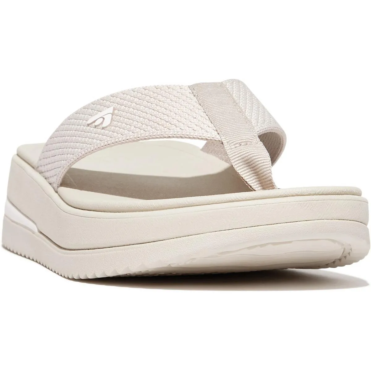 Fitflop Surff Two-tone Toe Post Sandals Paris Beige