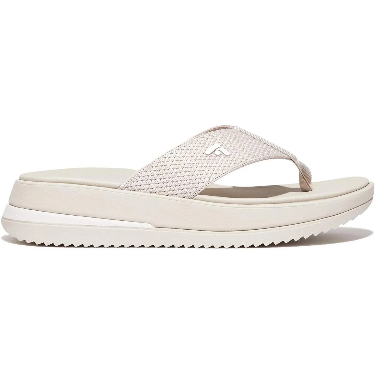 Fitflop Surff Two-tone Toe Post Sandals Paris Beige