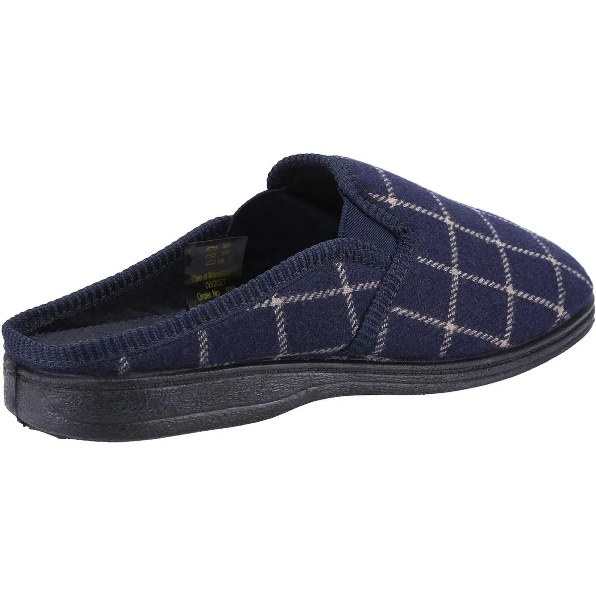 Fleet & Foster Neal Mule Slipper Navy