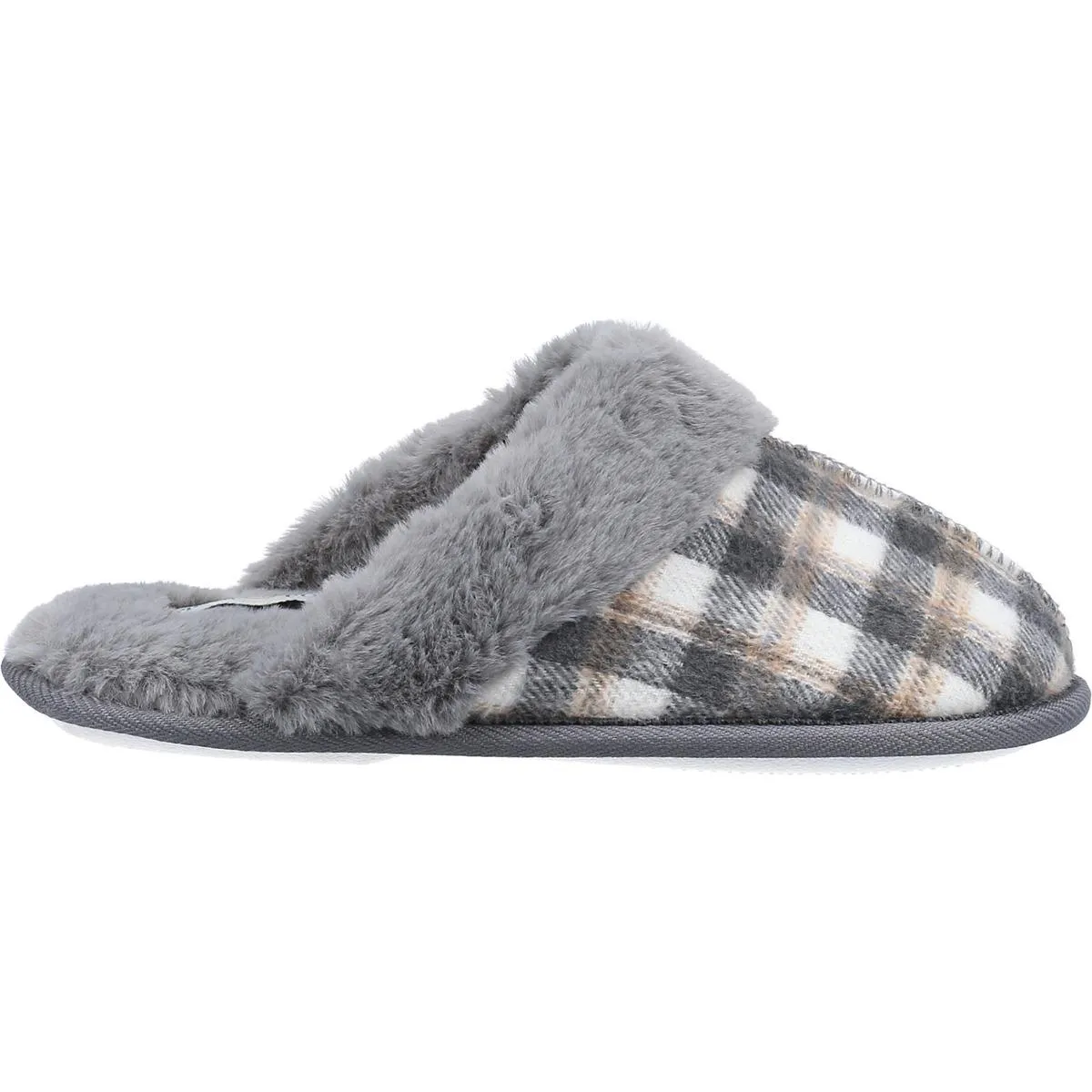 Fleet & Foster Neath Mule Slipper Grey