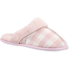 Fleet & Foster Neath Mule Slipper Pink