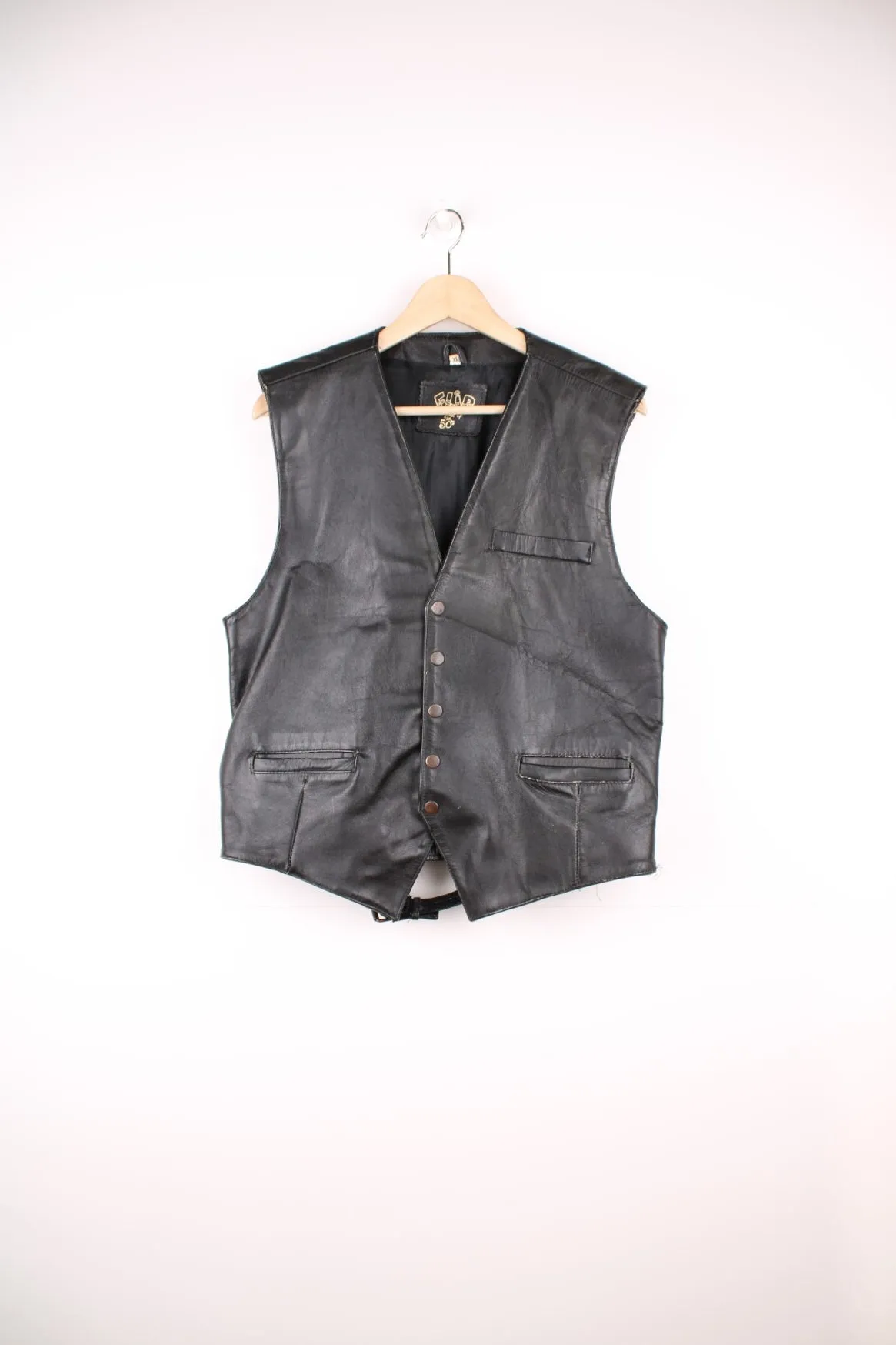 Flip Leather Vest