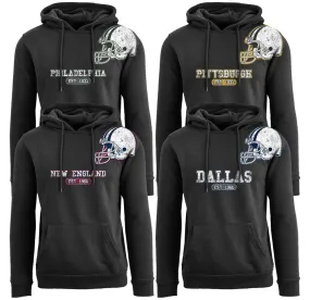 Football Team Helmet Pullover Hoodie