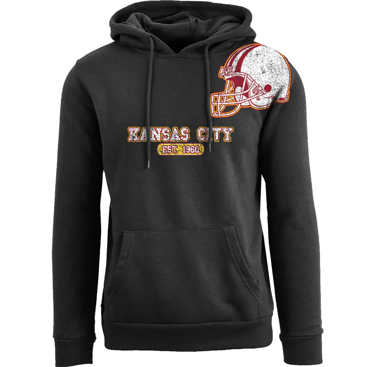 Football Team Helmet Pullover Hoodie