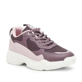 Force 10 Sports Lacing Shoes For Ladies (Purple) KOYO-1E By Liberty