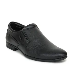 Fortune Black Formal Slip on Shoes For Men UVL-31 By Liberty