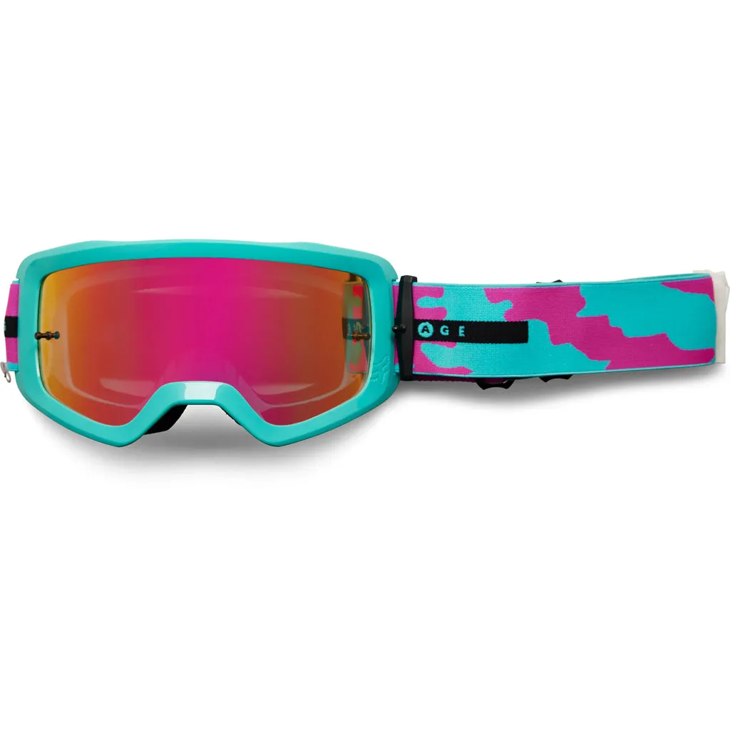 Fox - Main Nuklr Spark Teal Goggles