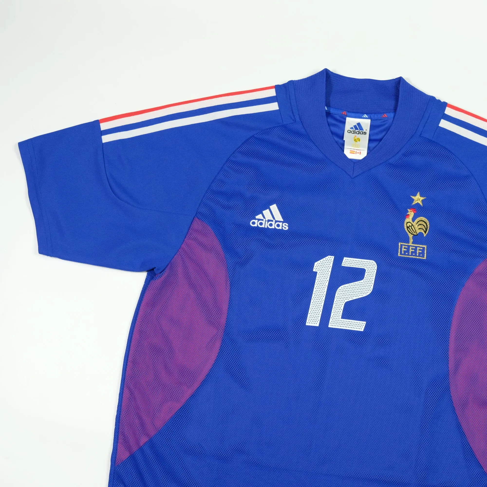 France Original Henry 2002/2004 Adidas Home Football Shirt Large