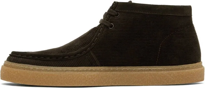 Fred Perry Brown Dawson Mid Sneakers