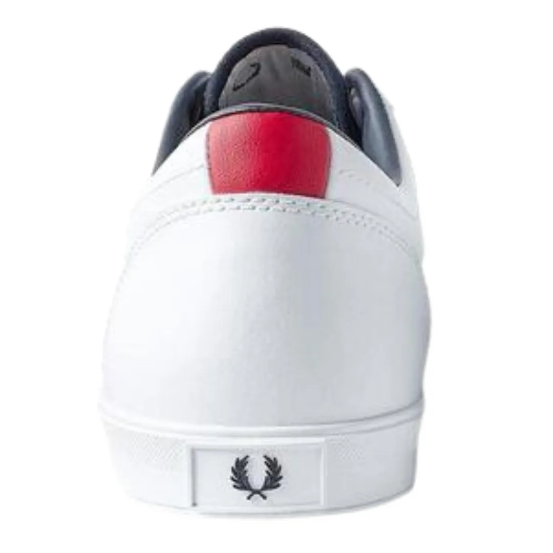 Fred Perry Mens B7114 200 Trainers White