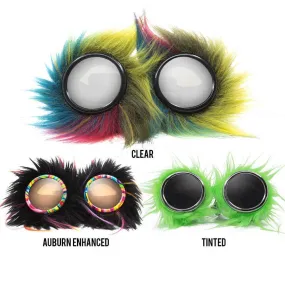 Furry Party Animal Diffraction Goggles