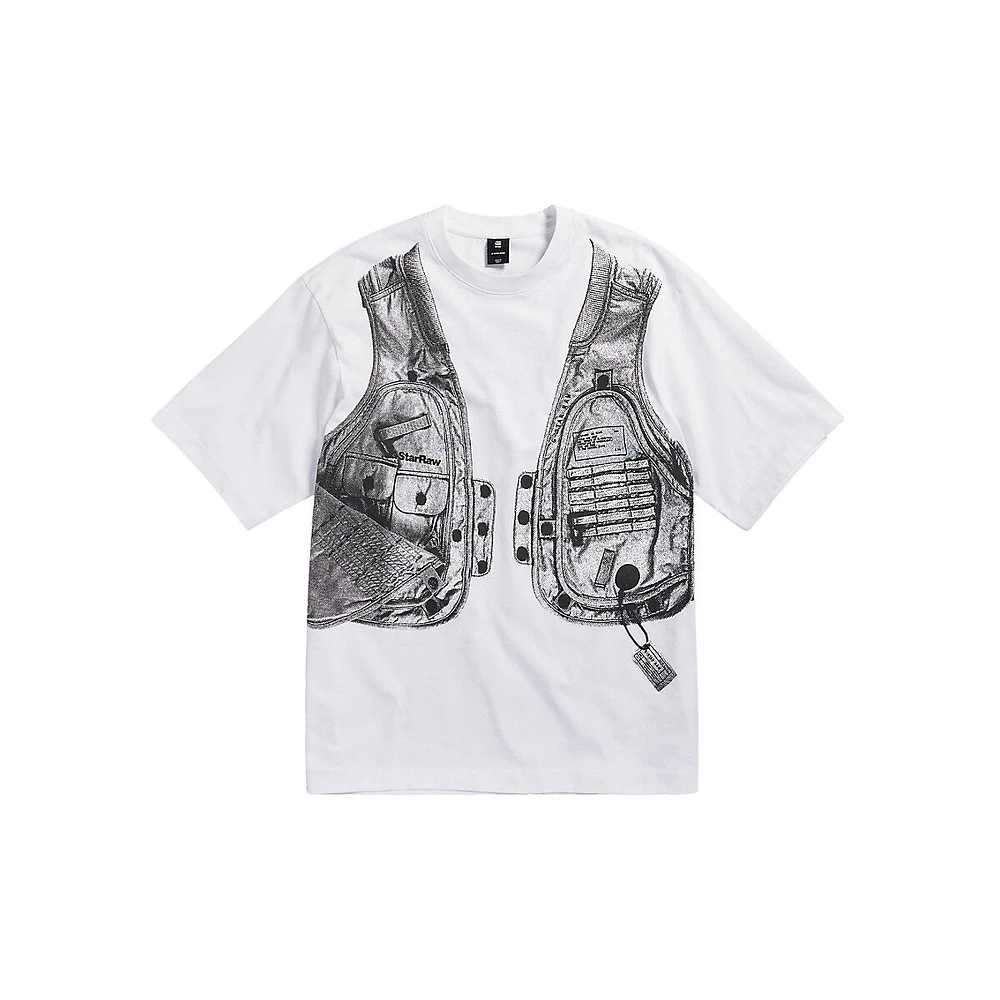 G-Star RAW Archive Vest Boxy Organic Cotton T-Shirt