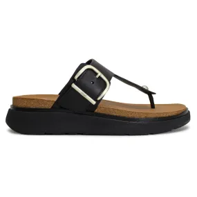 Gen FF Buckle Leather Women's Toe Post Sandals