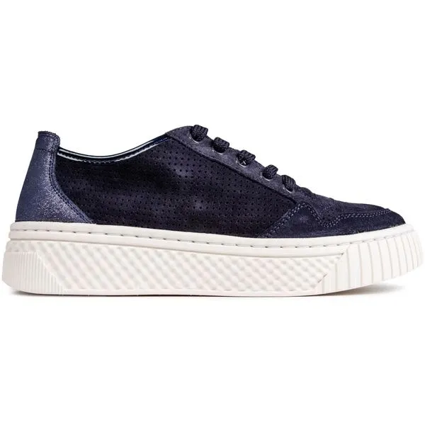 Geox Perforated Cup Sole Sneakers