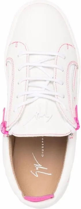 Giuseppe Zanotti Gail contrasting sneakers White