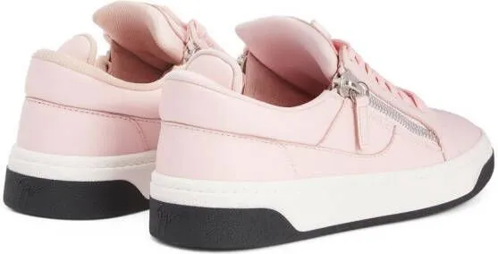 Giuseppe Zanotti Gz94 leather sneakers Pink