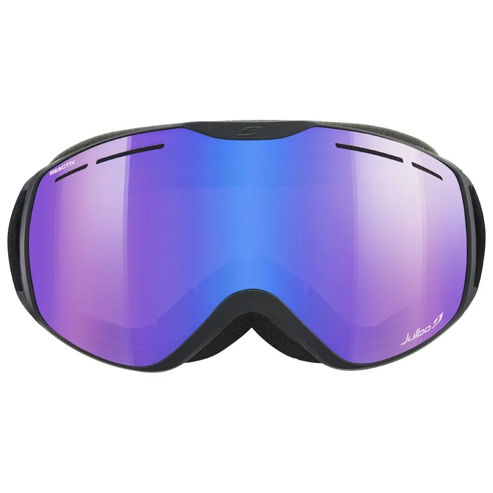 Goggles Julbo ---Fusion Noir Reactiv Performance Flash Bleu