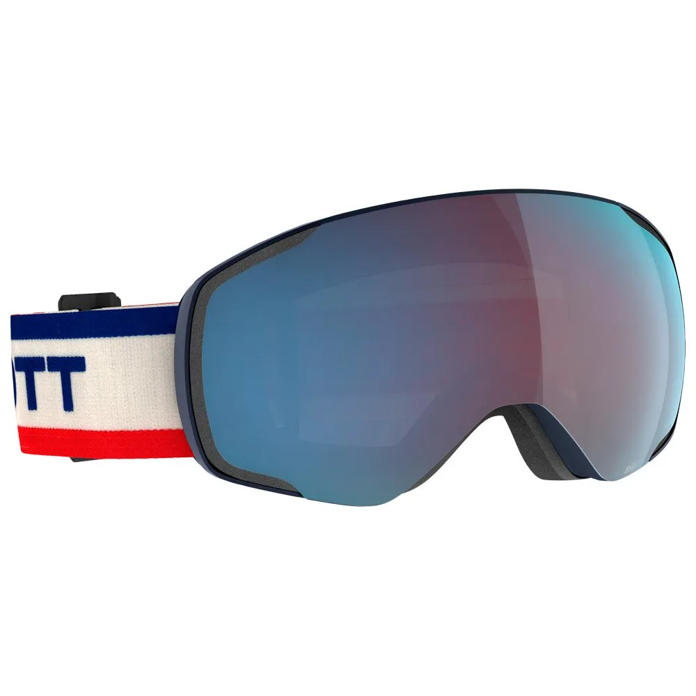 Goggles Scott ---Vapor Beige Blue Enhancer Blue Chrome