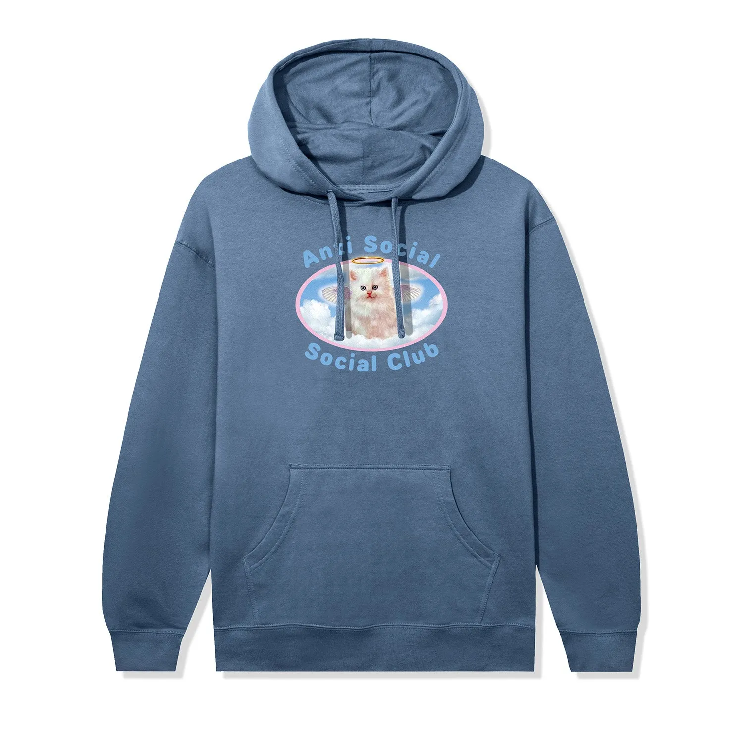 Goodbye Kitty Hoodie - Storm Blue