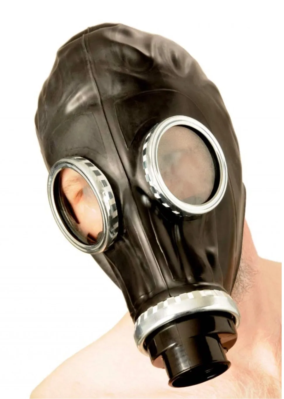 GP5 Black Russian gas mask set