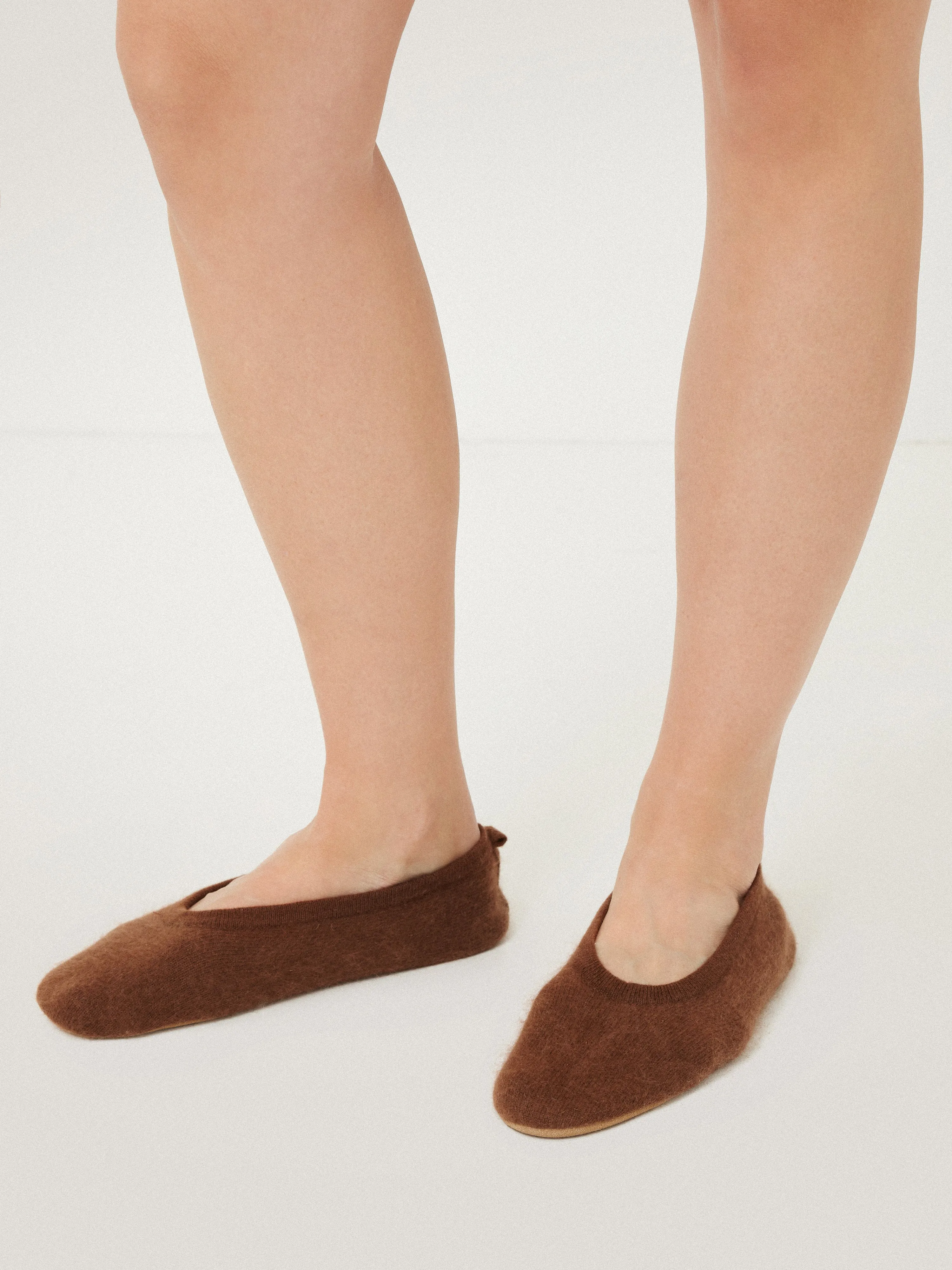 Halo Cashmere Slipper | Ginger