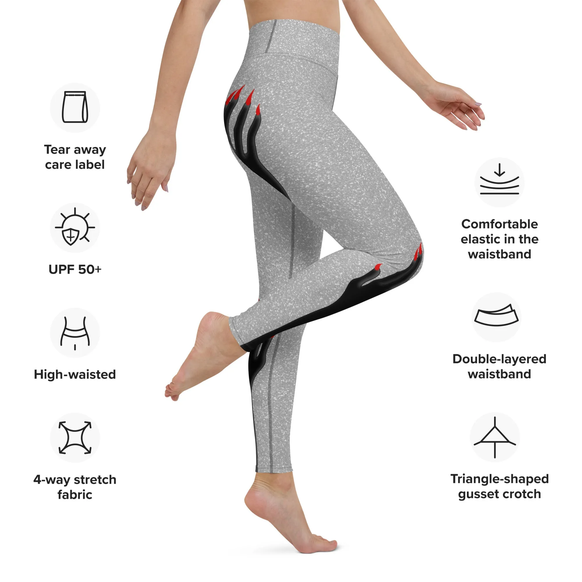 Hand Illusion Yoga Leggings