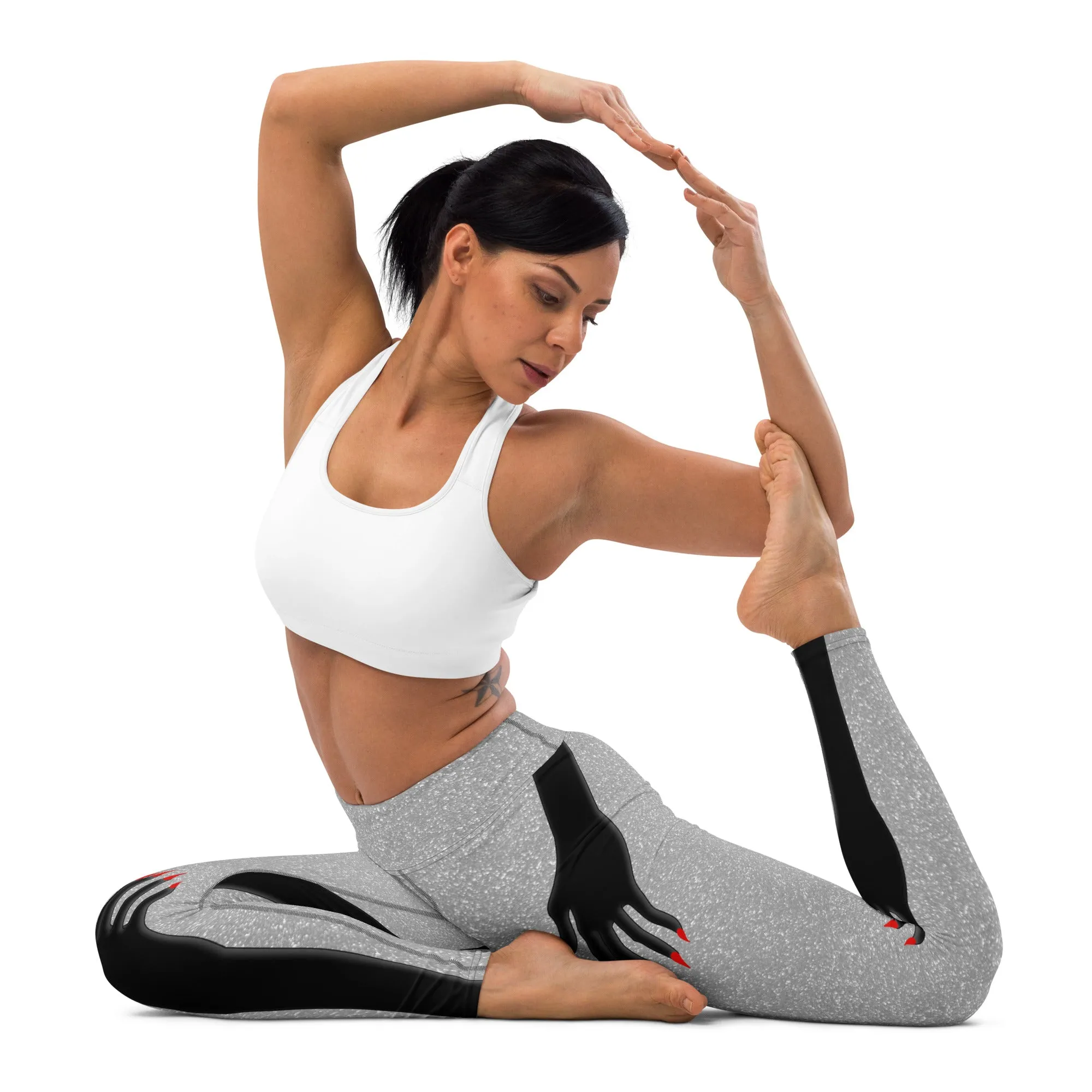 Hand Illusion Yoga Leggings