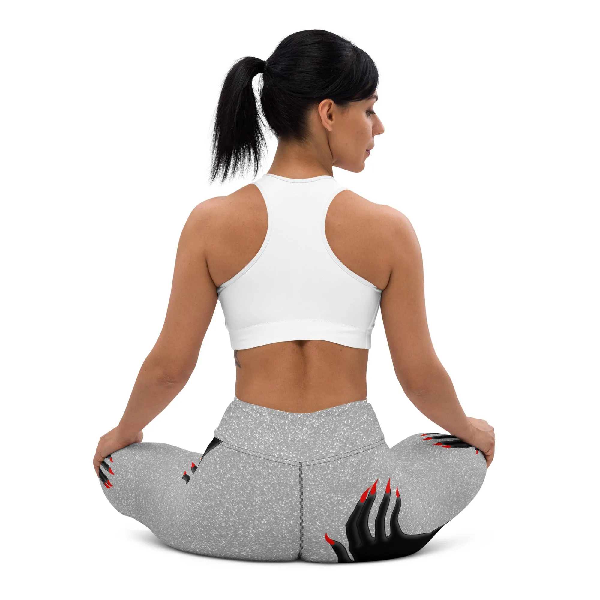 Hand Illusion Yoga Leggings