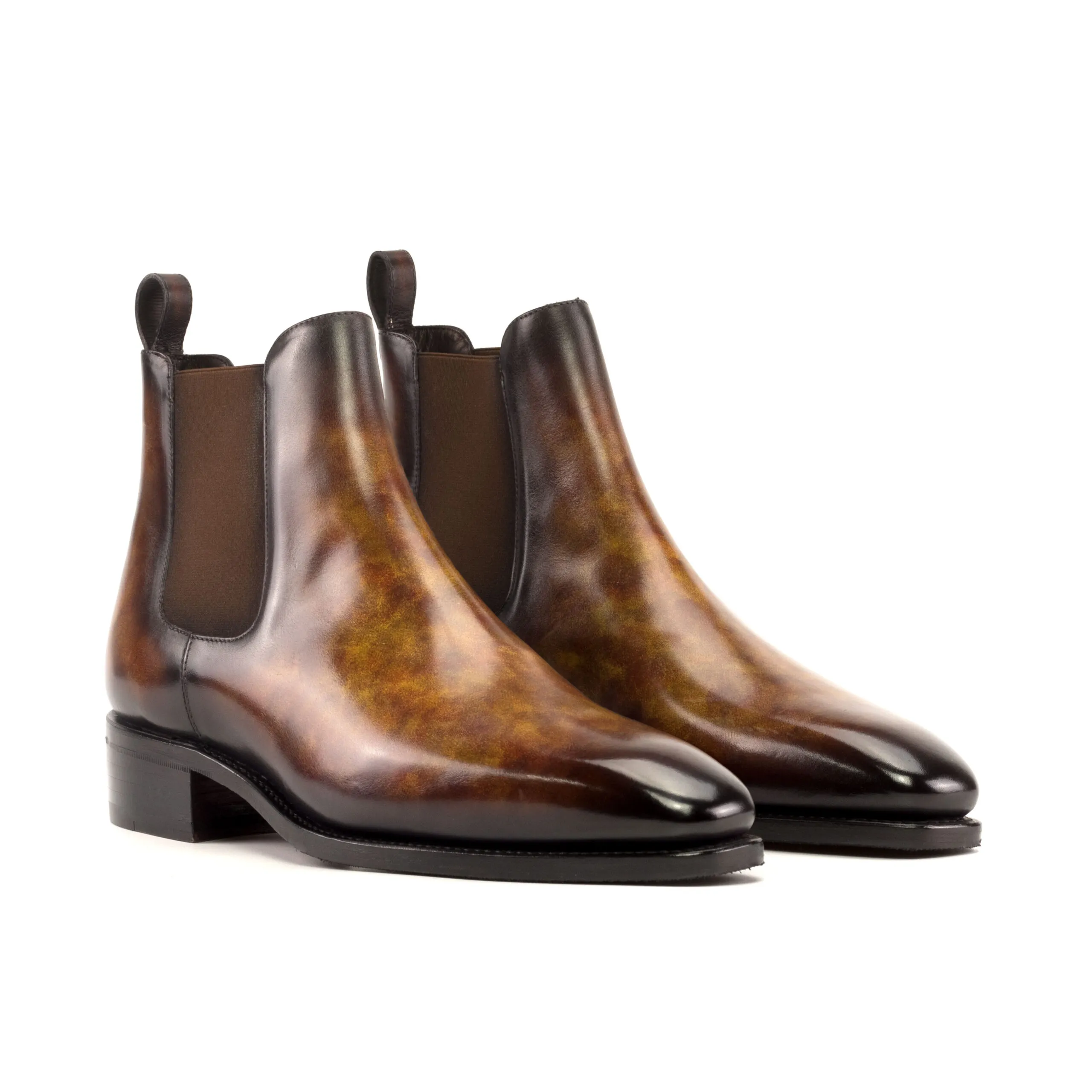 --Hand Made Patina Chelsea Boot Classic-