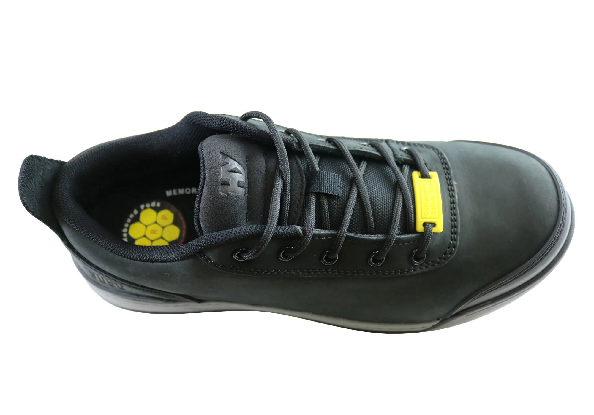 Hard Yakka 3056 Lo Mens Comfortable Composite Toe Work Shoes