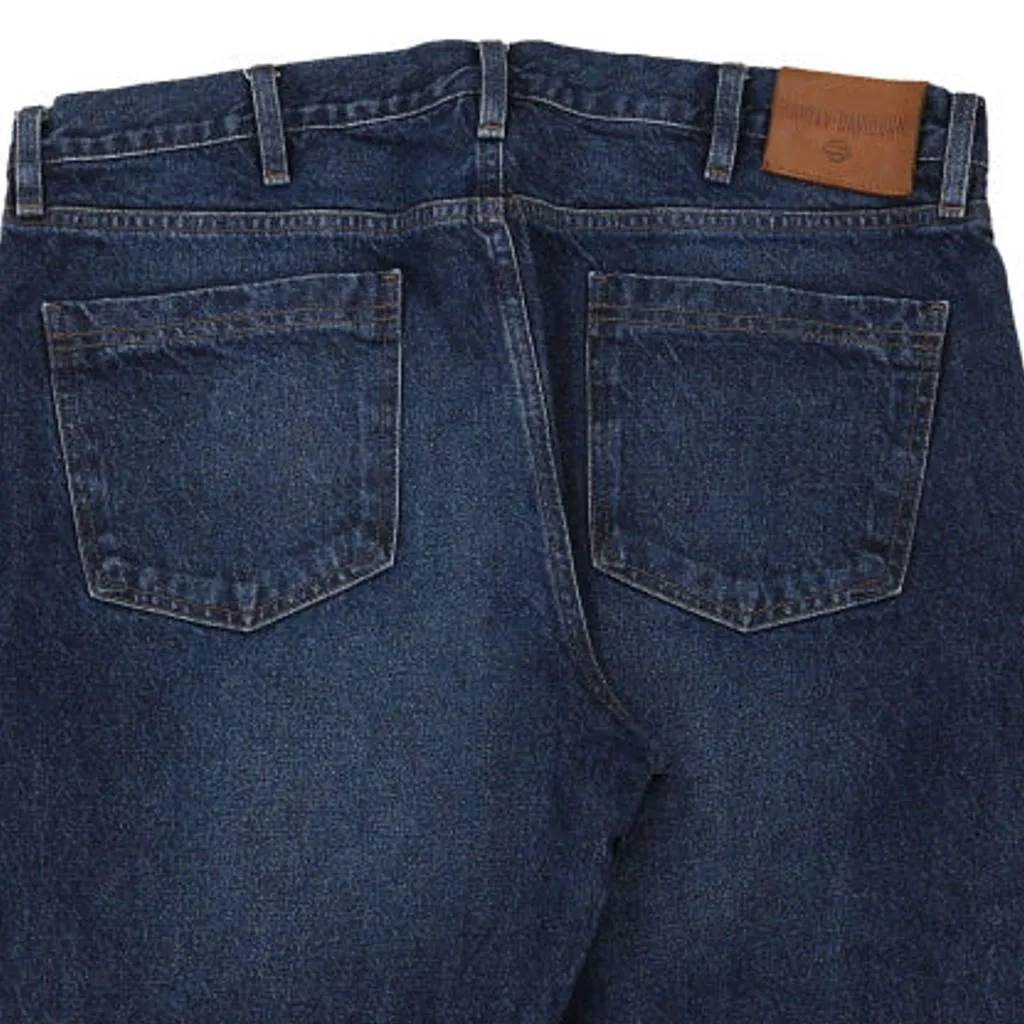 Harley Davidson Jeans - 38W 32L Dark Wash Cotton